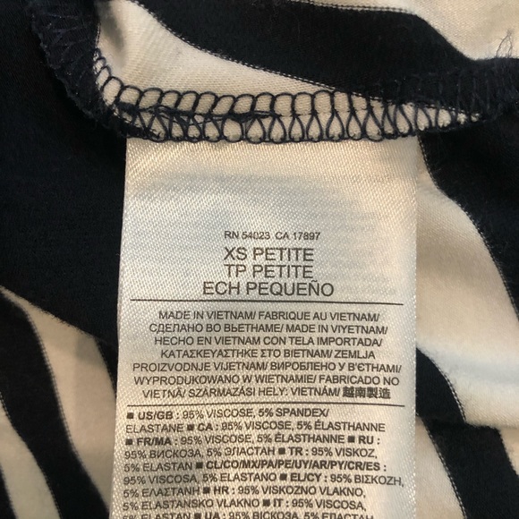 ⚓️Navy & White long Banana Republic dress - Picture 5 of 5